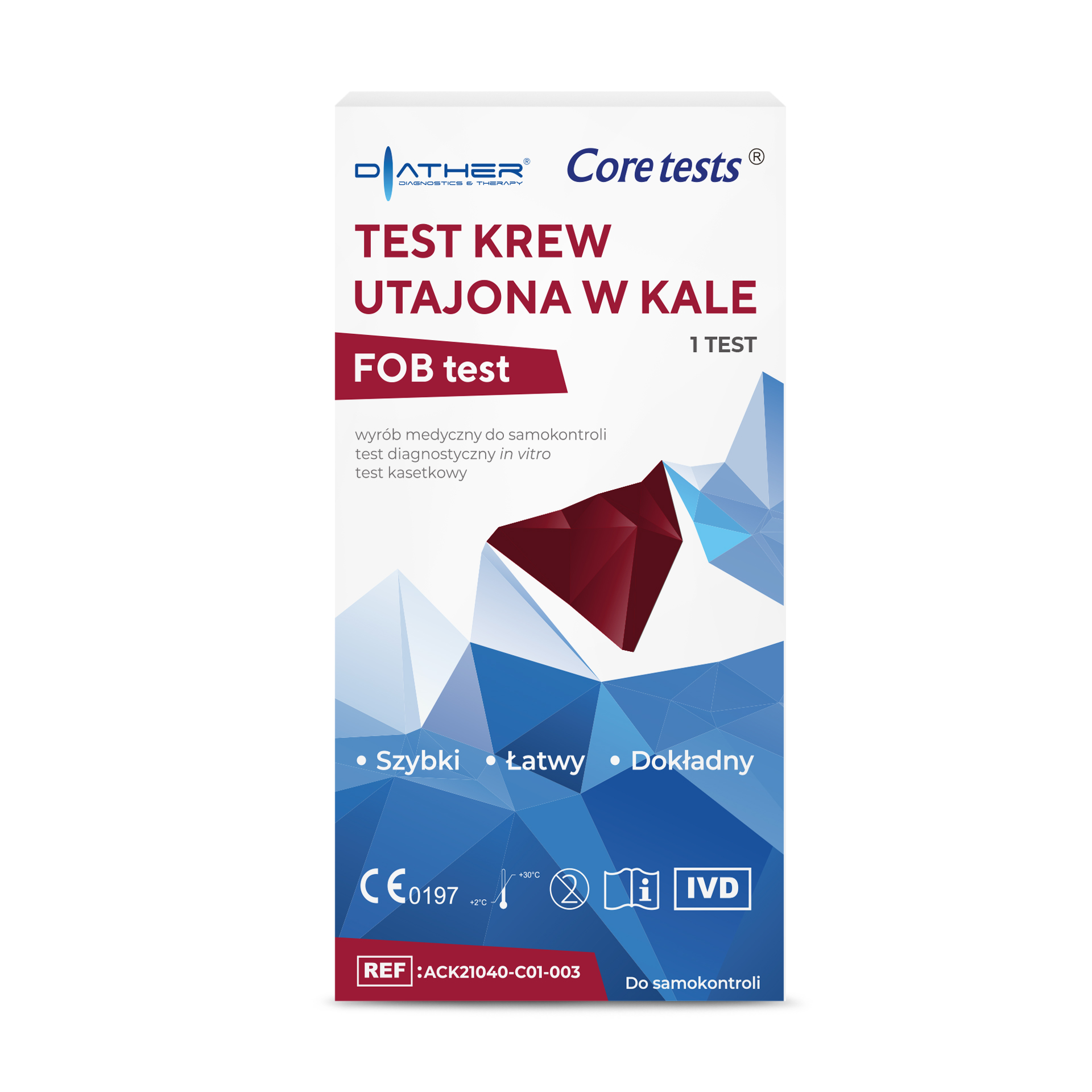 TEST KREW UTAJONA W KALE kasetkowy