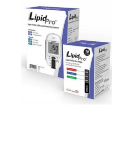 Zestaw do pomiaru profilu lipidowego aparat LipidPro + 10 szt. pasków