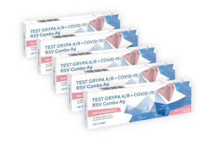 TEST GRYPA A/B + COVID-19/RSV Combo Ag 5 sztuk