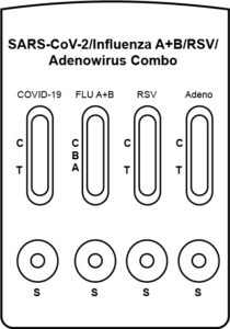 Test SARS-CoV-2/Influenza A+B/RSV/Adenowirus Ag Combo-galeria-1