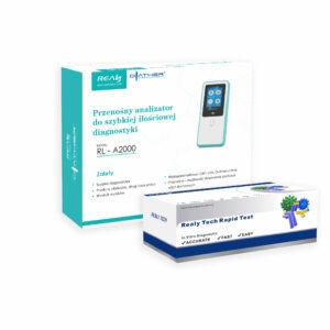 ANALIZATOR RL-A200 I TEST CRP ILOŚCIOWY
