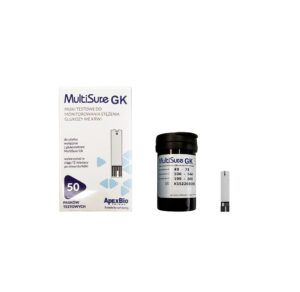 Zestaw paski do pomiaru glukozy MultisureGK/ paski do glukozy 5x50szt-galeria-1