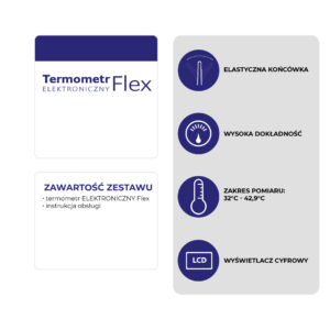 Termometr ELEKTRONICZNY Flex 1 sztuka-galeria-1