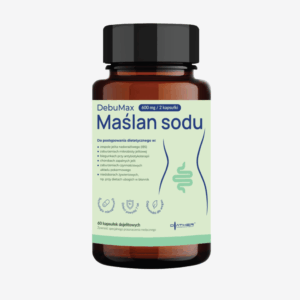 DebuMax MAŚLAN SODU 600 mg/2 kaps., ŻYWNOŚĆ SPECJALNEGO PRZEZNACZENIA MEDYCZNEGO