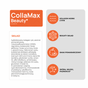 CollaMax Beauty* 10 000 mg kolagenu rybiego 30 saszetek-galeria-3