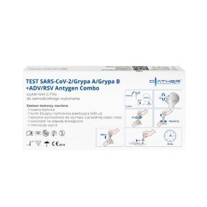 TEST SARS-CoV-2/Grypa A/ Grypa B+ADV/RSV Antygen Combo – szybki test (LFIA)-galeria-2