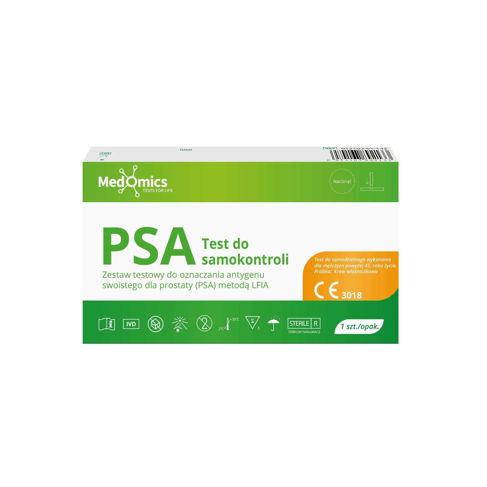 PSA Test do samokontroli